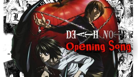 death note opening|death note opening songs list.